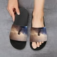 thumbnail image 6 of GZHJMY Stylish Slides for Women Men, Horsehead Nebula File Contains Grain Soft Flexible Slip-on Sandals Slippers, 6 of 7