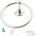 thumbnail image 3 of Coastal Towel Ring, Polished Chrome by Stone Harbor Hardware, 3 of 4