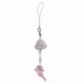 thumbnail image 4 of Jellyfish Charm Keychain Dolphin Pendant Keyring Resin Beaded Key Chain Accessory Decorative Phone Dangle Ornament, 4 of 11