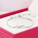 thumbnail image 2 of 8 Forma Rhinestone Pulsera Pulsera de cadena de fantasía para las niñas Cadena Ajustable Charm Pulsera Cumpleaños Sorpresa Regalo para Mujer Niñas, 2 of 6