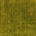 thumbnail image 1 of Ahgly Company Indoor Square Oriental Yellow Industrial Area Rugs, 4' Square, 1 of 4