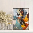 thumbnail image 2 of Abstract Expressionist Textured Canvas Print, Suitable for Living Room, Bedroom, Dining Room, Office, Entryway Decor, 2 of 8