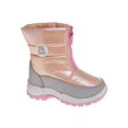thumbnail image 3 of Avalanche Girls Winter Snow Boots Warm Kids Boots Cold Weather Shoes (Toddler), Silver, 7, 3 of 7