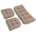 thumbnail image 3 of Ensemble de Coussins pour Causeuse en Sergé Tufté en Forme de U (Ensemble de 3), 3 of 3