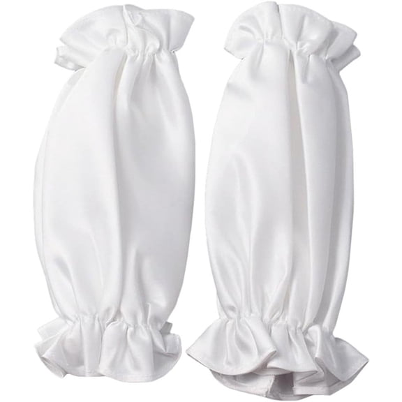 1Pair Removable Puff Sleeves for Wedding Dress Bridal Arm Elastic Sleeves Lightweight Puff Sleeves for Wedding Accessories