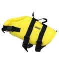 thumbnail image 4 of Seachoice Dog Life Vest, Adjustable Life Jacket For Dogs, w/ Grab Handle, Yellow, Size XS, 7-15 Lbs., 4 of 8