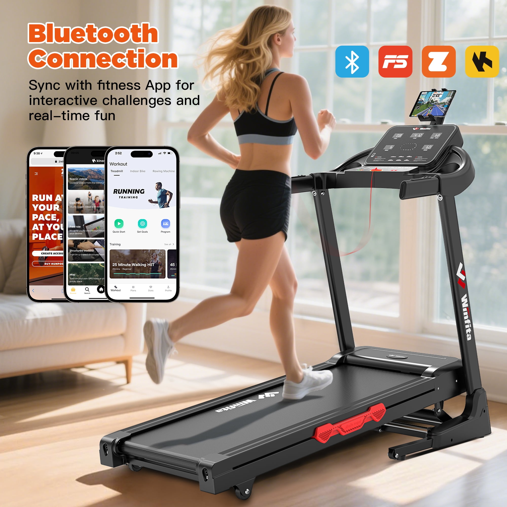 Treadmill with Auto Incline, 17