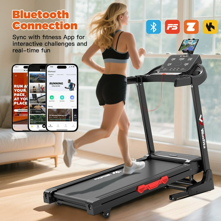 Treadmill with Auto Incline, 17