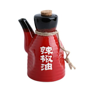 Japanese Ceramic Soy Sauce Pot Seasoning Jar Oil Can Vinegar Bottle  Tableware Home Kitchen Supplies Ceramics Kitchen Gadgets