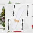 thumbnail image 3 of EeaseMX 100 servilletas de papel impresas para bodas, fiestas, decoración de fiestas, 3 of 8
