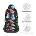 thumbnail image 4 of Fotbe Disco Mirror Ball Snowman Funda para Asiento de Auto con Estampado – Impermeable y Antisudor – Ajuste Universal, Lavable a Máquina, Antideslizante (1 Pieza), 4 of 5