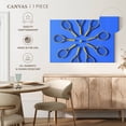 thumbnail image 5 of Elephant Stock Tennis Racket Circle Wall Art - Horizontal Canvas Wall Art - Living Room Wall Decor - Sports Canvas - Blue And Yellow Decor - 51" x 34", 5 of 8