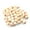 JM00758, variant on 50pcs/lot 16mm Christmas Natural Wooden Beads Snowflakes Pattern Spacer Loose Beads For Jewelry Making Handmade