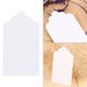 thumbnail image 1 of Etiquetas de papel Kraft, 100PCS Etiqueta de vieira blanca Tarjetas en blanco Tarjetas colgantes hechas a mano Etiqueta de regalo con orificio peque?o Precio de etiqueta de fiesta de cumplea?os de bod Ecomeon no, 1 of 6