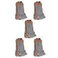 thumbnail image 2 of Minnieouse Maxi vestido de fibra multifuncional y elegante para mujer Vintage Boho Robe cómodo fuera del hombro elegante vestido de verano gris S Type2 NO2, 2 of 6