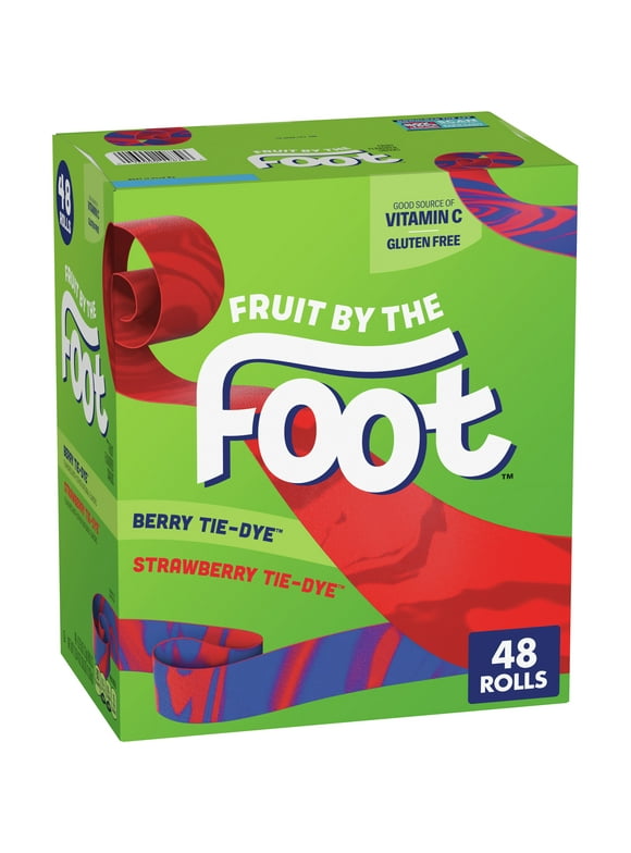 Betty Crocker Fruit by the Foot, Gluten Free Variety Pack, 48 ct