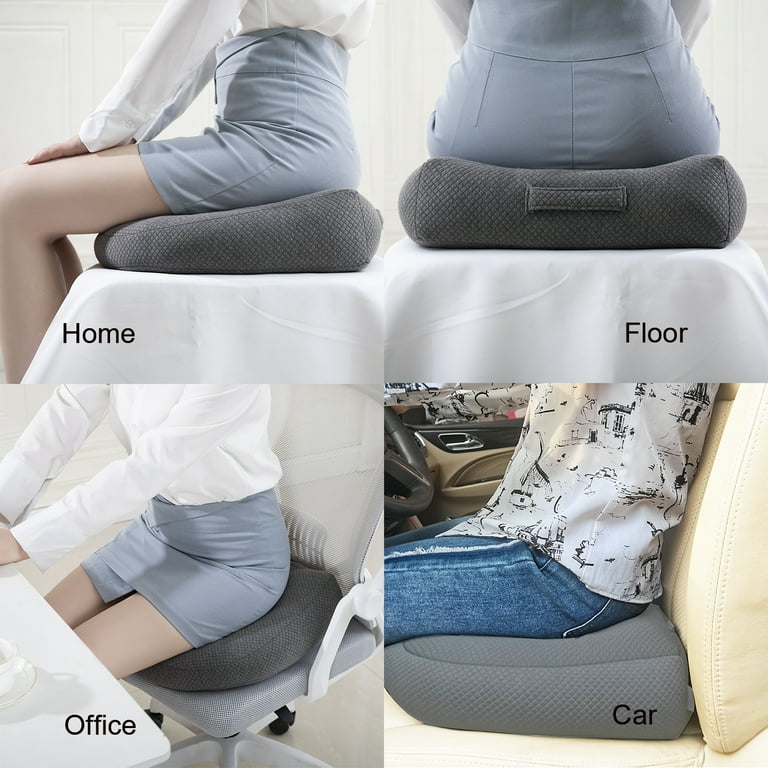 Adult Booster Seat Cushion, Car Seat Cushions for Short People/thick Office  Chair Booster Seat Increase Field ​of View, for Trucks, Car, Office Chair