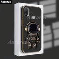 thumbnail image 3 of Case For Lenovo K14 Pro Solid Color Soft With Astronaut Bracket Silicone Plating Phone Cover For Lenovo K14 Plus K13 Note Case LXY, 3 of 7