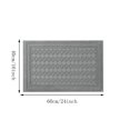thumbnail image 5 of Absorbent Bath Mat, Non Slip Quick Dry Bathroom Rug, Washable Cotton Floor Mat for Shower, Entryway, Kitchen and Bedroom, 5 of 8