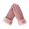 thumbnail image 3 of Guantes de Invierno Sunnimix para Mujer Pantalla Táctil Rosa, 3 of 8