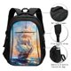thumbnail image 3 of Balery Sailing Ship Ocean Sunset Mochila con carga USB para hombre y mujer - Mochila impermeable y antirrobo para laptop con puerto USB para viajes, trabajo, 3 of 7