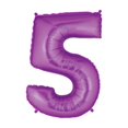 thumbnail image 1 of Oaktree Number 5 Foil Balloon, 1 of 1