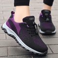 thumbnail image 1 of Zapatillas de deporte para mujer, informales, para correr, con cordones, deportivas, Fitness, gimnasio, zapatos para caminar, 1 of 3