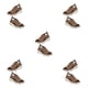 thumbnail image 2 of Minnieouse Zapatos de punta transpirable para mujer Sandalias elegantes y livianas para informal Sandalias de cuña informales cómodas marrón 36 Type2 NO2, 2 of 6