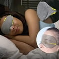 thumbnail image 5 of Antifaz para dormir de algodón Mavogel: antifaz para dormir que bloquea la luz con un diseño actualizado, antifaz nocturno suave y cómodo para hombres y mujeres, antifaz para viajes, dormir, 5 of 5