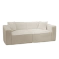 thumbnail image 4 of Teddy velvet sofa, turns into sleeping place / USB charging for electronic devices at rest, 4 of 5