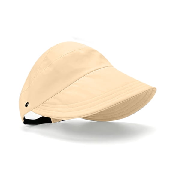 HONHUZH Summer Hats Womens Ponytail Sun Hat UPF 50 Wide Brim Foldable Summer Beach Hat