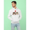 thumbnail image 2 of Cute Owls In Love.
 Hoodie Men -SPIdeals Designs, Male x-Large, 2 of 4