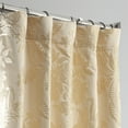 thumbnail image 3 of Magdelena Champagne Beige Designer Damask Curtain (1 Panel), Magdelena Champagne Beige, 50W X 96L, 3 of 6