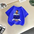 thumbnail image 3 of Marca Unshine Messi Print Boys Outdoor Sports Football Summer Cotton Kid T-shirt Casual Kids Tops Ropa linda para niños, 3 of 5