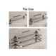 thumbnail image 3 of 1pc Towel Hanger, Punch Free, Space Aluminum Towel Rack, Toilet Towel Bar, Single Bar, Bathroom Wall Mounted Towel Rack, 3 of 4
