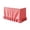 Red #55, variant on Gingham Desk Skirt, Checkered Table Skirt with Ruffled Hem Gingham Table Skirt With Ruffled Edge, Hook And Loop Fasteners For Teacher Desks, Parties And Display Tables Red