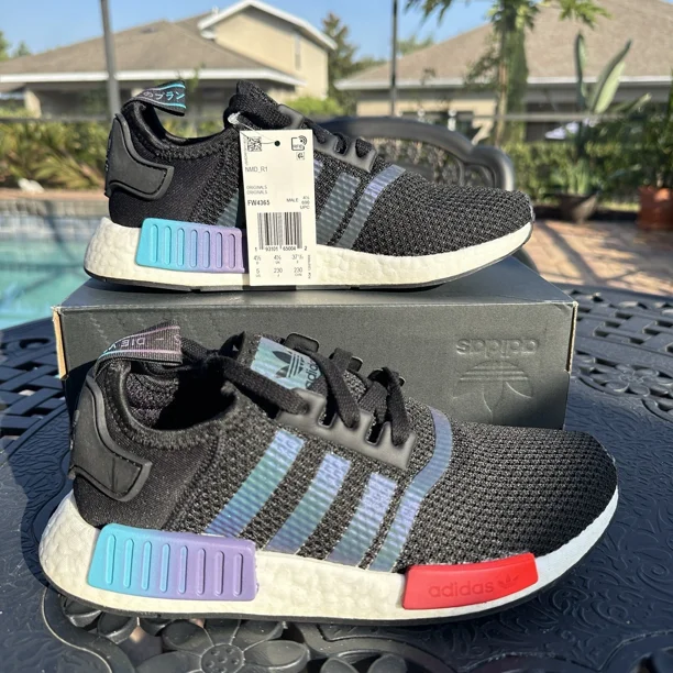 Adi - das NMD_R1 Gradient Men's Athletic Shoes FW4365 Size 5