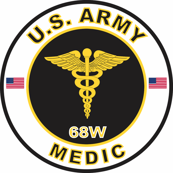 5.5 Inch U.S. Army MOS 68W Medic
