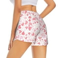 thumbnail image 3 of Fotbe Cute Hand Drawn Hearts Womens High Waist Running Shorts Athletic Workout Quick Dry Shorts for Women with Pockets Gym Yoga Summer Shorts-X-Large, 3 of 9