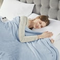 thumbnail image 5 of Serta Polyester and Cotton Microlight Heated Blanket ST54-0132, 5 of 11