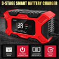 thumbnail image 3 of 6-Amp 12V Smart Fully Automatic Trickle Car Battery Charger for Car Truck, 3 of 5