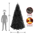 thumbnail image 5 of National Tree Company Artificial Full Christmas Tree, Black, North Valley Spruce, Includes Stand, 9 Feet, 5 of 5
