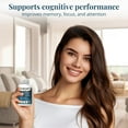 thumbnail image 6 of Nutritunes Brain Support Supplement for Focus, Memory & Clarity with Citicoline, Phosphatidylserine, Ashwagandha & B Vitamins – 60 NutriWit Capsules, 6 of 8