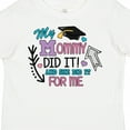 thumbnail image 4 of Inktastic My Mommy Did It and She Did It for Me with Graduation Cap Girls Toddler T-Shirt, 4 of 5