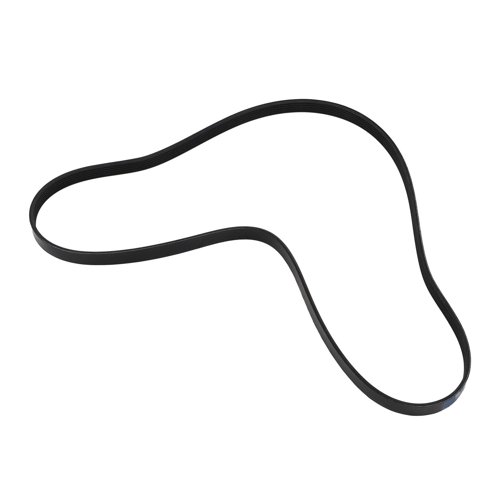 AC Compressor Serpentine Drive Belt, Rubber Oil Heat High Strength 6PK1540 Flexible Serpentine