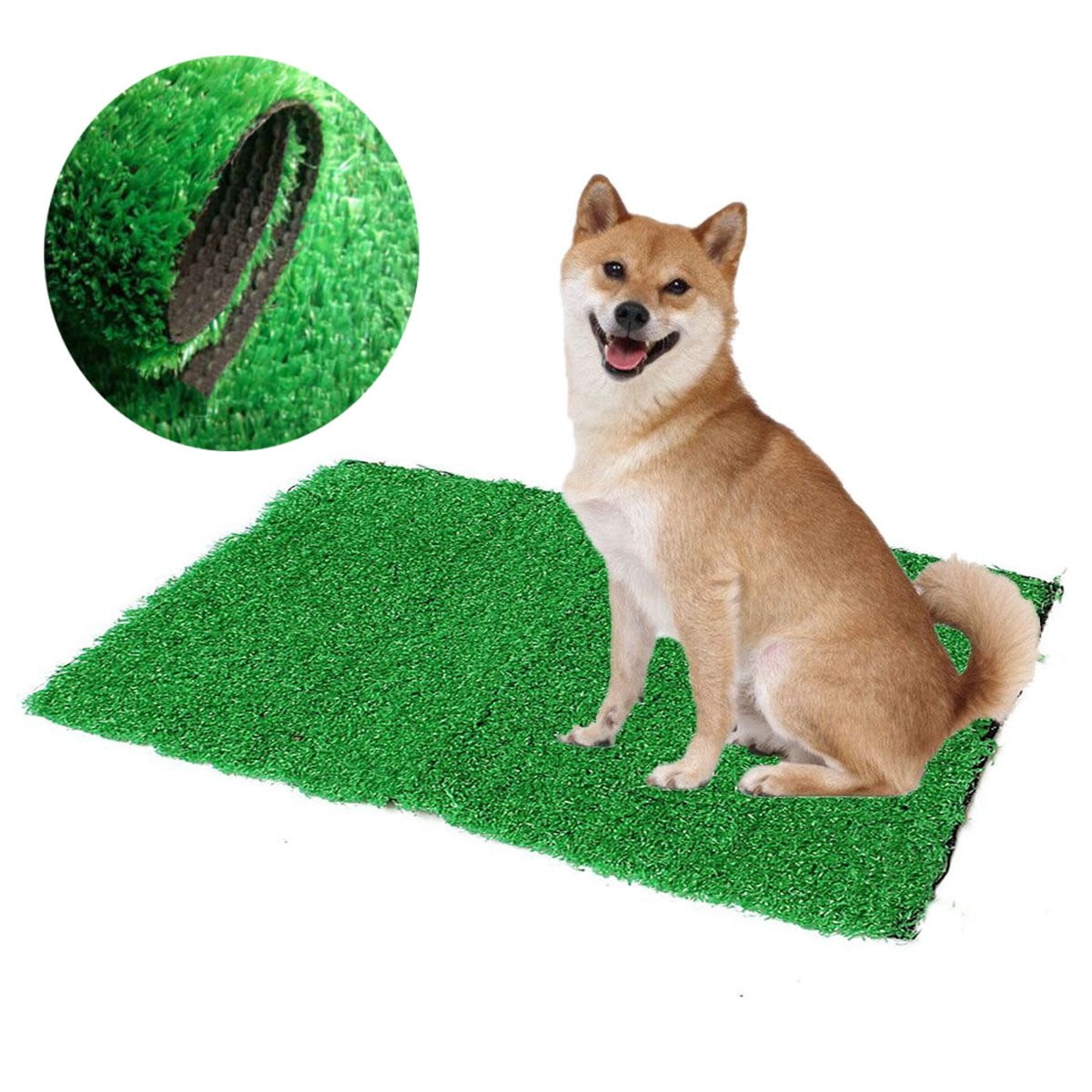 Pet Grass Mat Series PE Artificial Turf Antibacterial Pet Potty Trainer