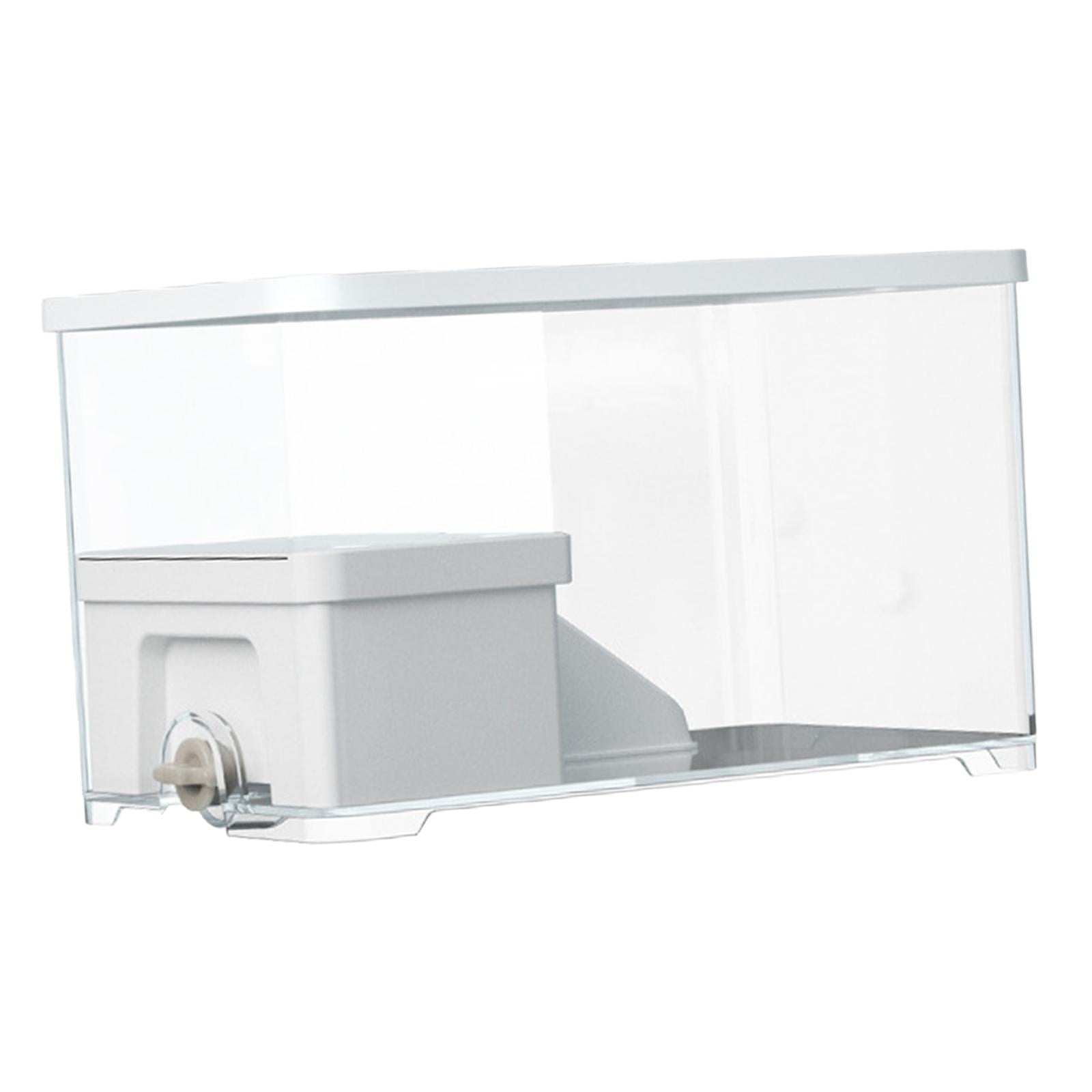 Fzaqwen Turtle Tank Aquarium Turtle Terrarium Multifunctional Area Supplies Basking Ramp With Filter