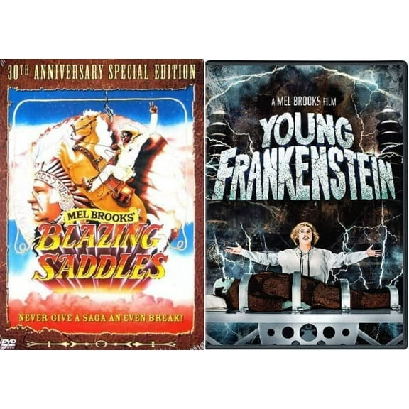 Mel Brooks DVD 2-Pack: Blazing Saddles & Young Frankenstein