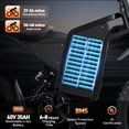 thumbnail image 3 of Electric Dirt Bike for Adults,60V 35Ah,3000W 45mph/68 Miles ,25’’ Fat Tire off-Road Mountain Bike UL2849, 3 of 11