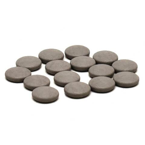Rinker Boat Button Seat Snap Covers 7000660 | 3/4 Inch Taupe (Set of 15)